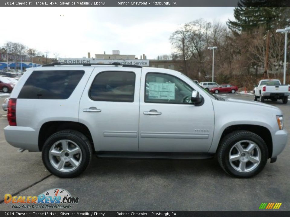 2014 Chevrolet Tahoe LS 4x4 Silver Ice Metallic / Ebony Photo #2