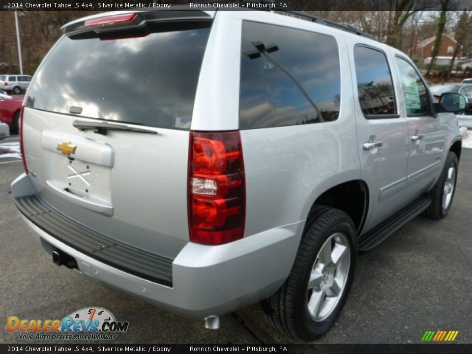 2014 Chevrolet Tahoe LS 4x4 Silver Ice Metallic / Ebony Photo #3
