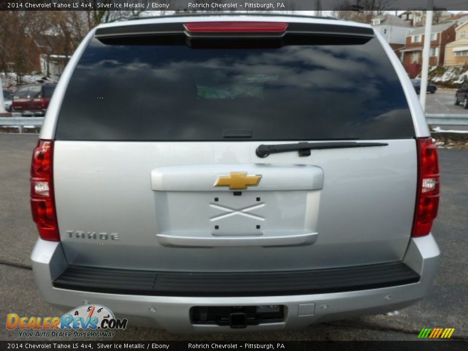 2014 Chevrolet Tahoe LS 4x4 Silver Ice Metallic / Ebony Photo #4