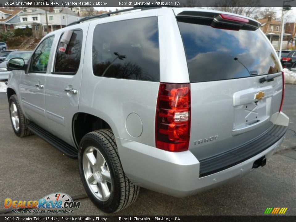 2014 Chevrolet Tahoe LS 4x4 Silver Ice Metallic / Ebony Photo #5
