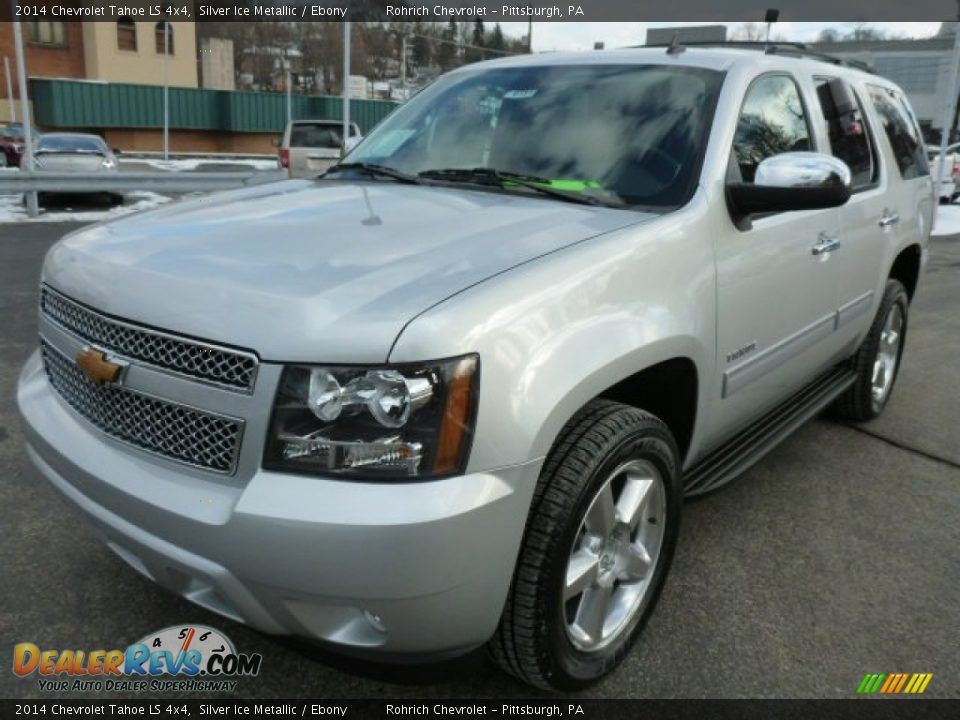 2014 Chevrolet Tahoe LS 4x4 Silver Ice Metallic / Ebony Photo #7