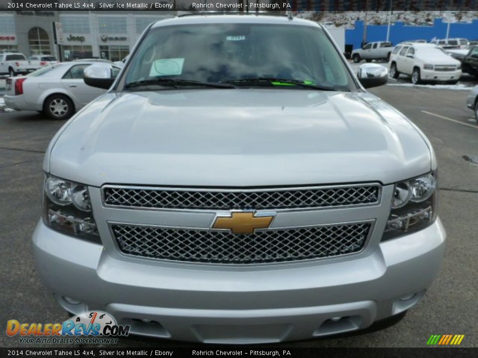 2014 Chevrolet Tahoe LS 4x4 Silver Ice Metallic / Ebony Photo #8