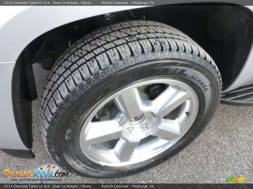 2014 Chevrolet Tahoe LS 4x4 Silver Ice Metallic / Ebony Photo #9