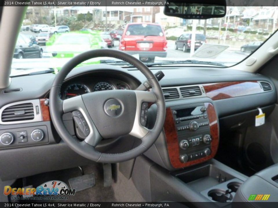 2014 Chevrolet Tahoe LS 4x4 Silver Ice Metallic / Ebony Photo #12