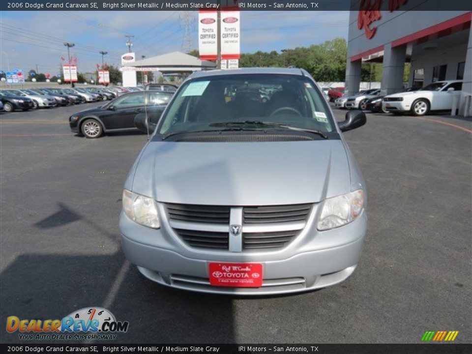 2006 Dodge Grand Caravan SE Bright Silver Metallic / Medium Slate Gray Photo #2