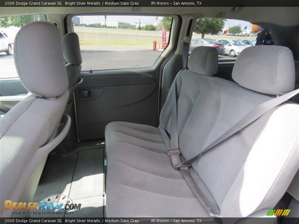 2006 Dodge Grand Caravan SE Bright Silver Metallic / Medium Slate Gray Photo #12