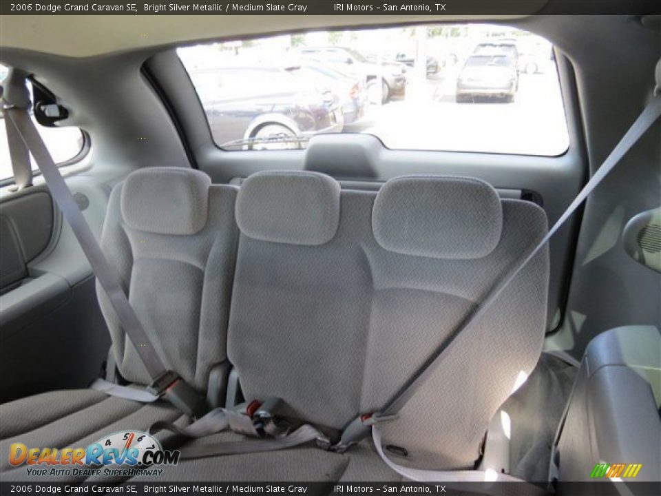 2006 Dodge Grand Caravan SE Bright Silver Metallic / Medium Slate Gray Photo #13