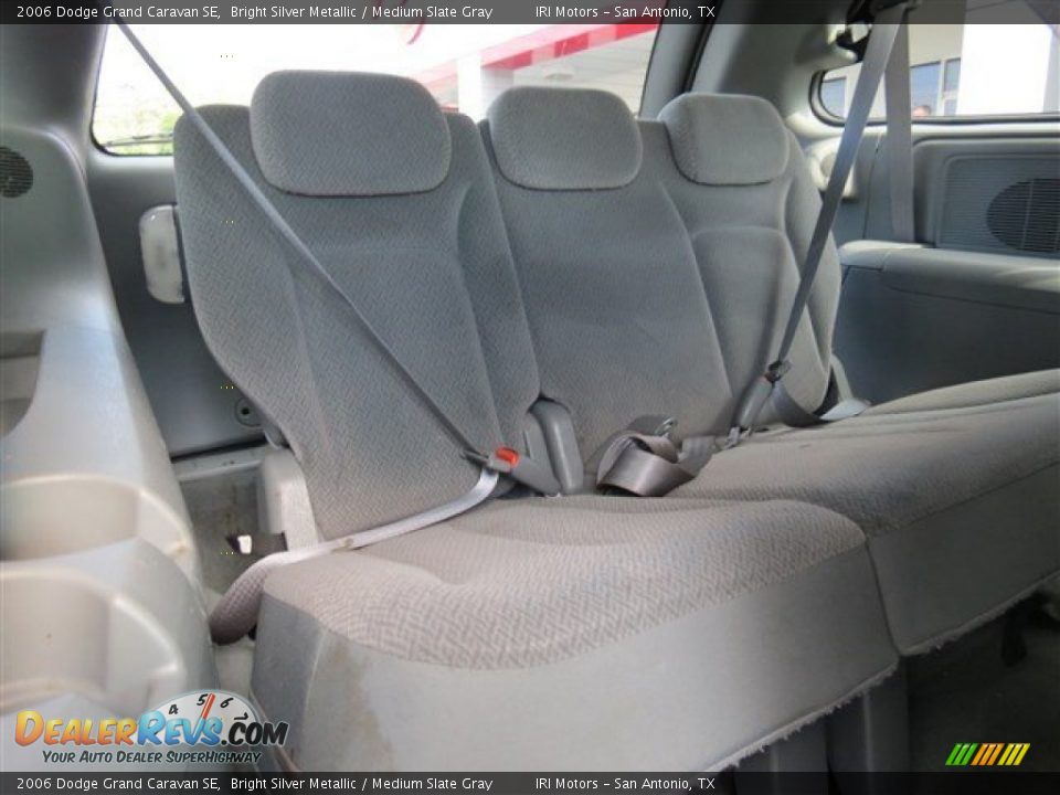 2006 Dodge Grand Caravan SE Bright Silver Metallic / Medium Slate Gray Photo #16