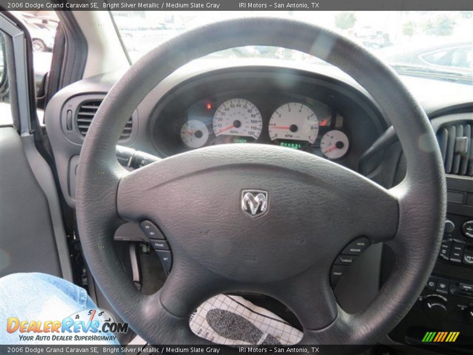 2006 Dodge Grand Caravan SE Bright Silver Metallic / Medium Slate Gray Photo #19