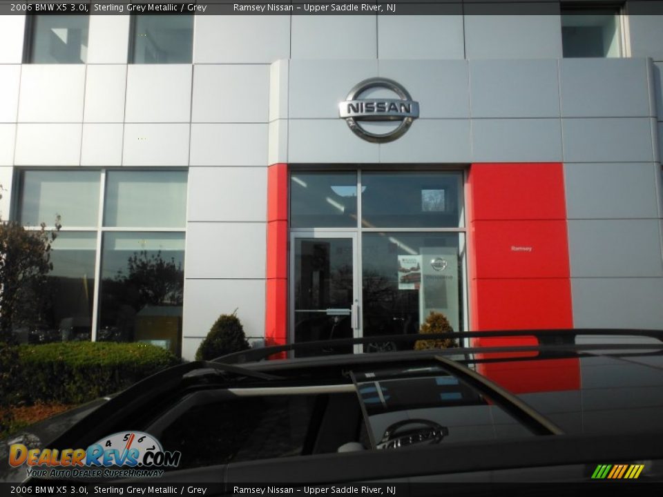 2006 BMW X5 3.0i Sterling Grey Metallic / Grey Photo #3