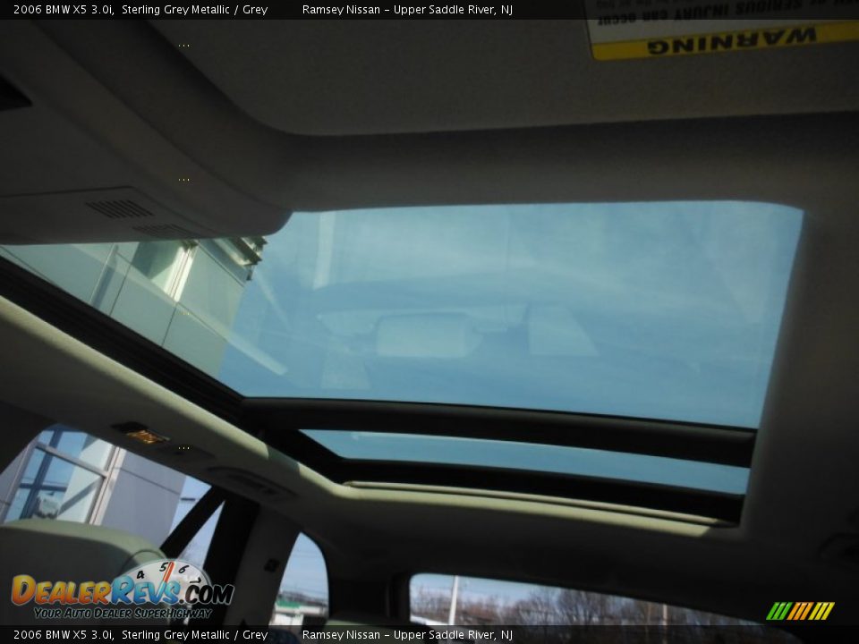 2006 BMW X5 3.0i Sterling Grey Metallic / Grey Photo #4