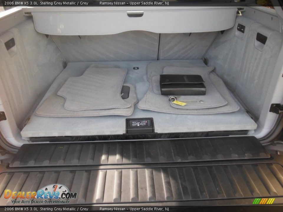 2006 BMW X5 3.0i Sterling Grey Metallic / Grey Photo #7