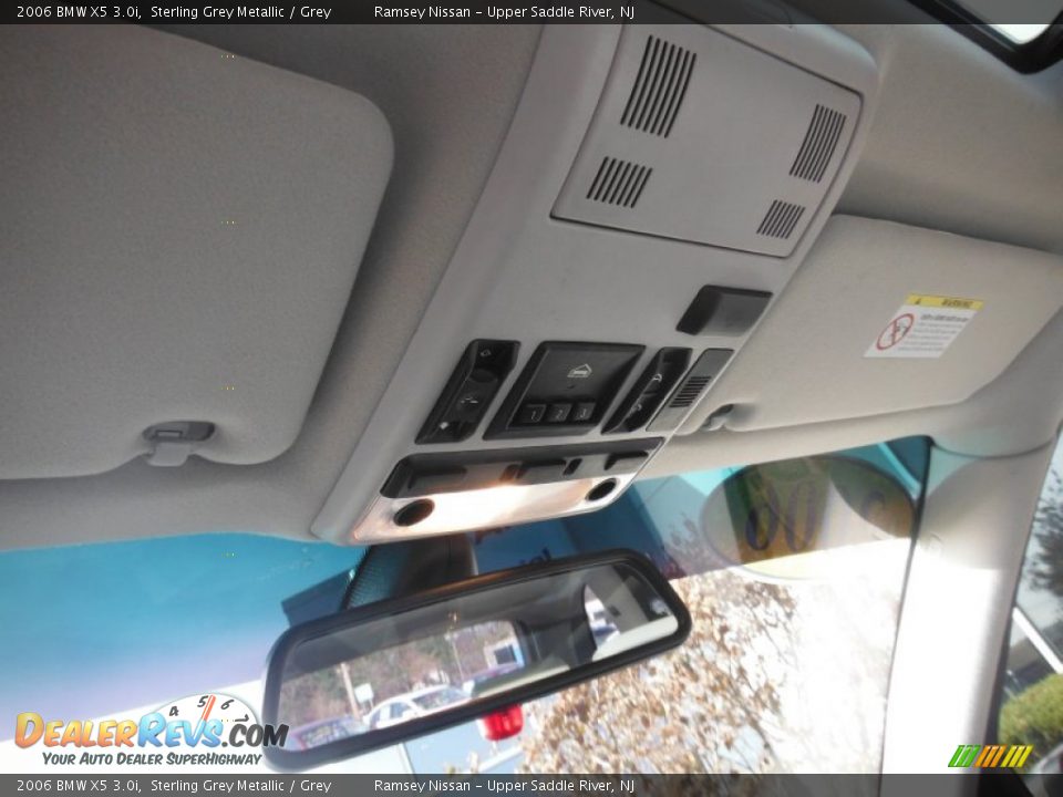 2006 BMW X5 3.0i Sterling Grey Metallic / Grey Photo #23