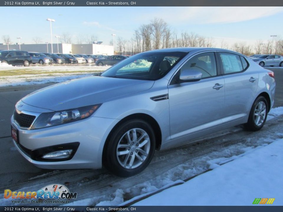 2012 Kia Optima LX Bright Silver / Gray Photo #7