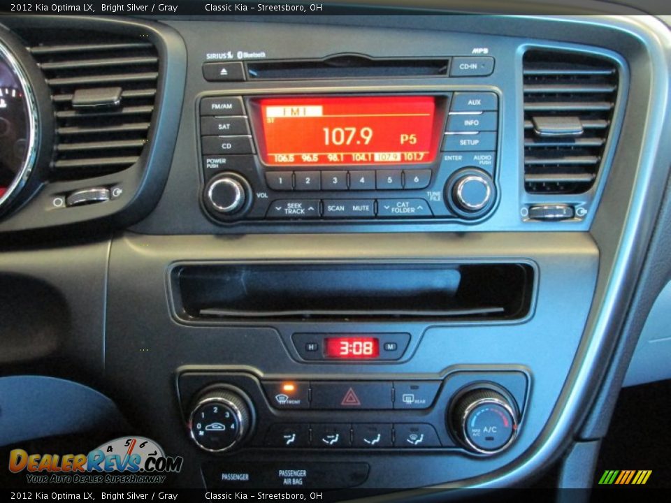 2012 Kia Optima LX Bright Silver / Gray Photo #14