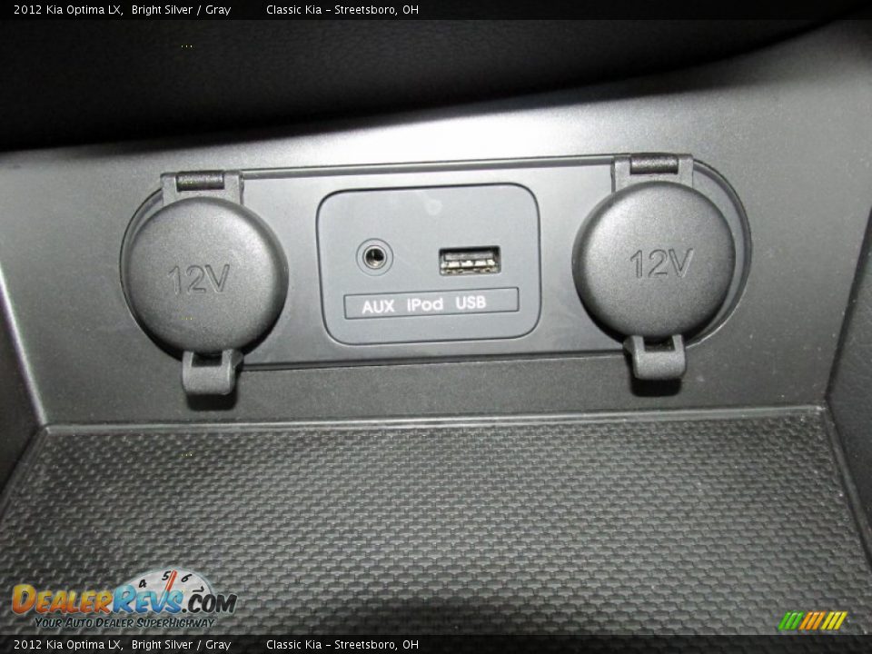 2012 Kia Optima LX Bright Silver / Gray Photo #15