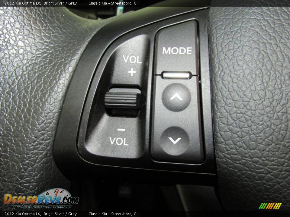 2012 Kia Optima LX Bright Silver / Gray Photo #16