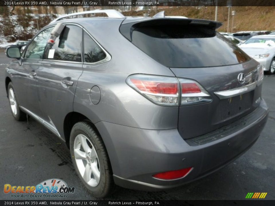 2014 Lexus RX 350 AWD Nebula Gray Pearl / Lt. Gray Photo #2