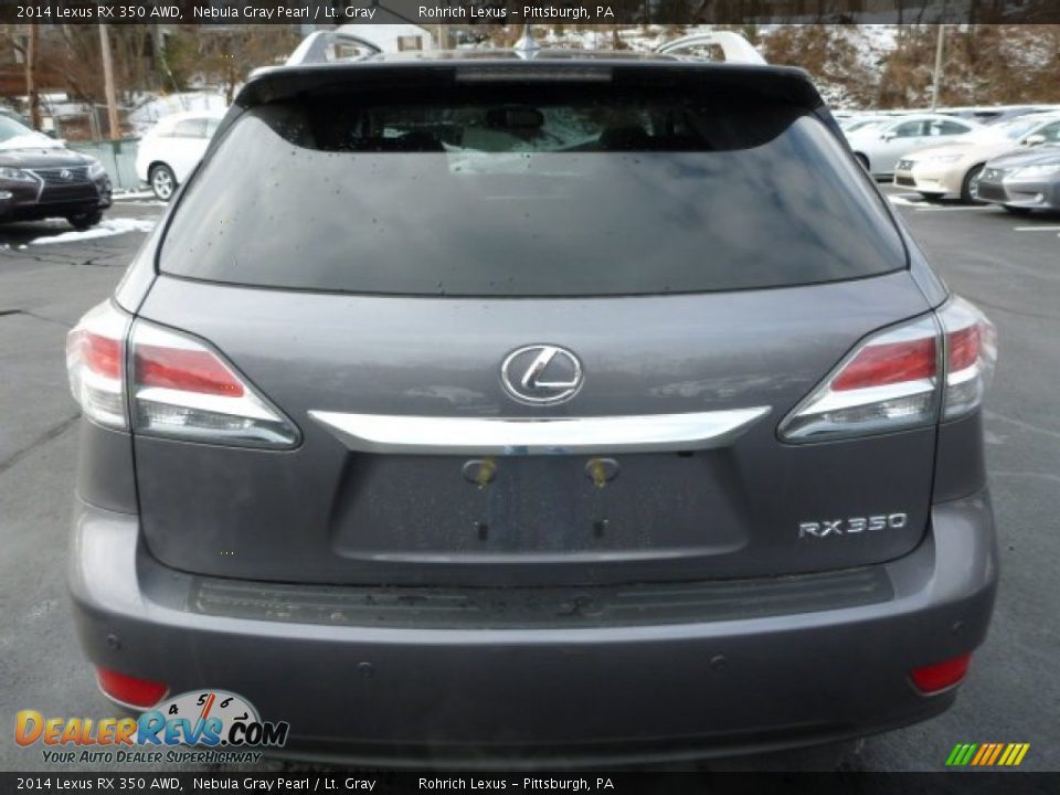 2014 Lexus RX 350 AWD Nebula Gray Pearl / Lt. Gray Photo #3