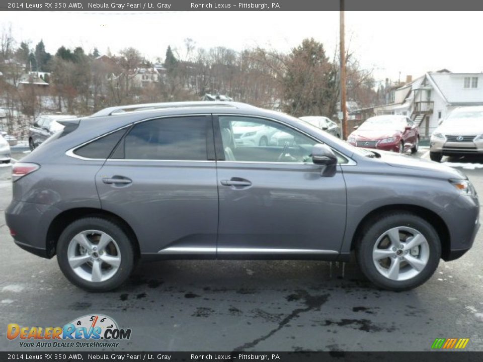 2014 Lexus RX 350 AWD Nebula Gray Pearl / Lt. Gray Photo #5