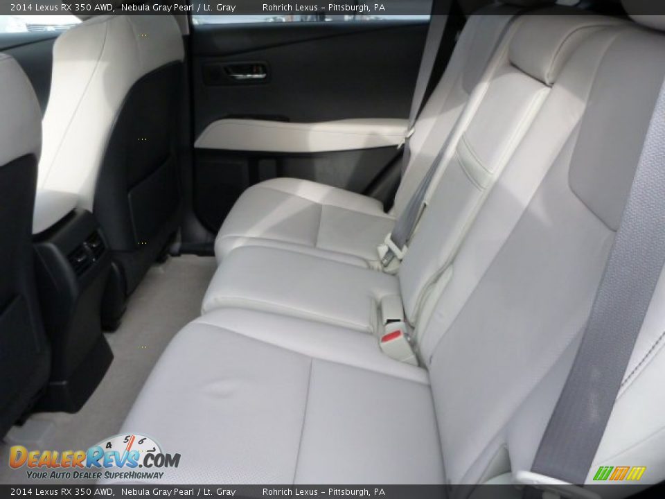 2014 Lexus RX 350 AWD Nebula Gray Pearl / Lt. Gray Photo #11