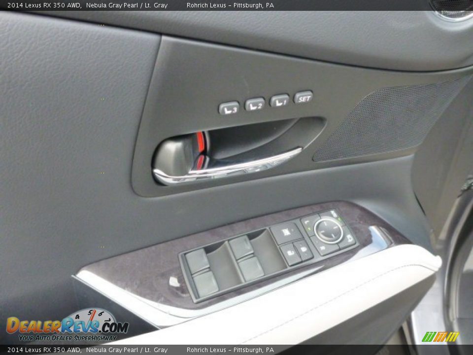 2014 Lexus RX 350 AWD Nebula Gray Pearl / Lt. Gray Photo #13