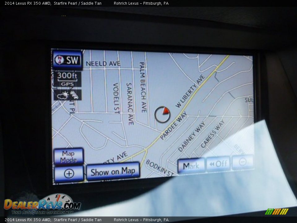 2014 Lexus RX 350 AWD Starfire Pearl / Saddle Tan Photo #16