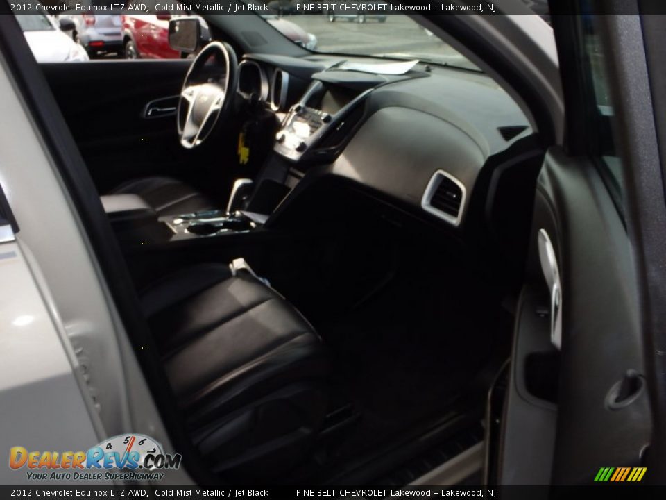 2012 Chevrolet Equinox LTZ AWD Gold Mist Metallic / Jet Black Photo #11