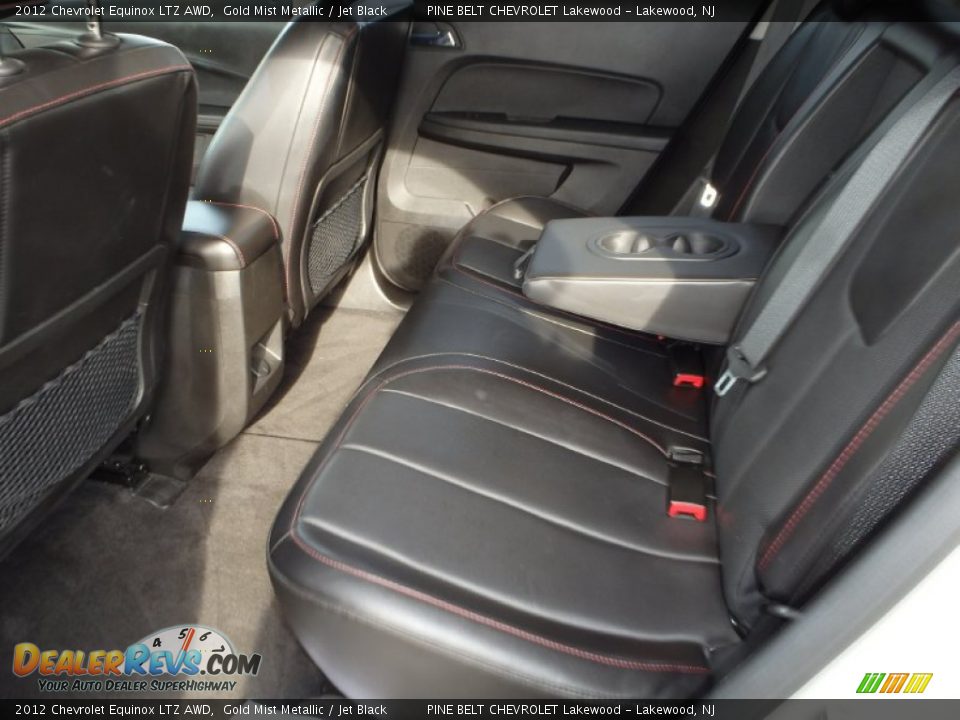 2012 Chevrolet Equinox LTZ AWD Gold Mist Metallic / Jet Black Photo #12