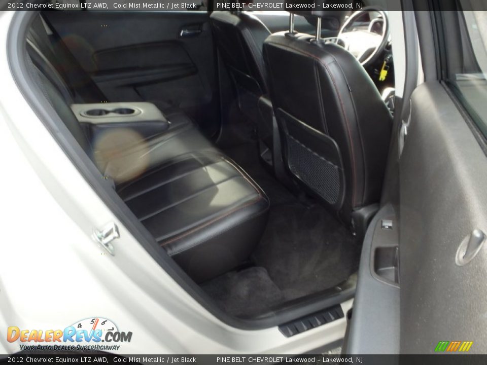 2012 Chevrolet Equinox LTZ AWD Gold Mist Metallic / Jet Black Photo #13