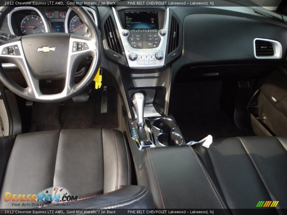 2012 Chevrolet Equinox LTZ AWD Gold Mist Metallic / Jet Black Photo #14