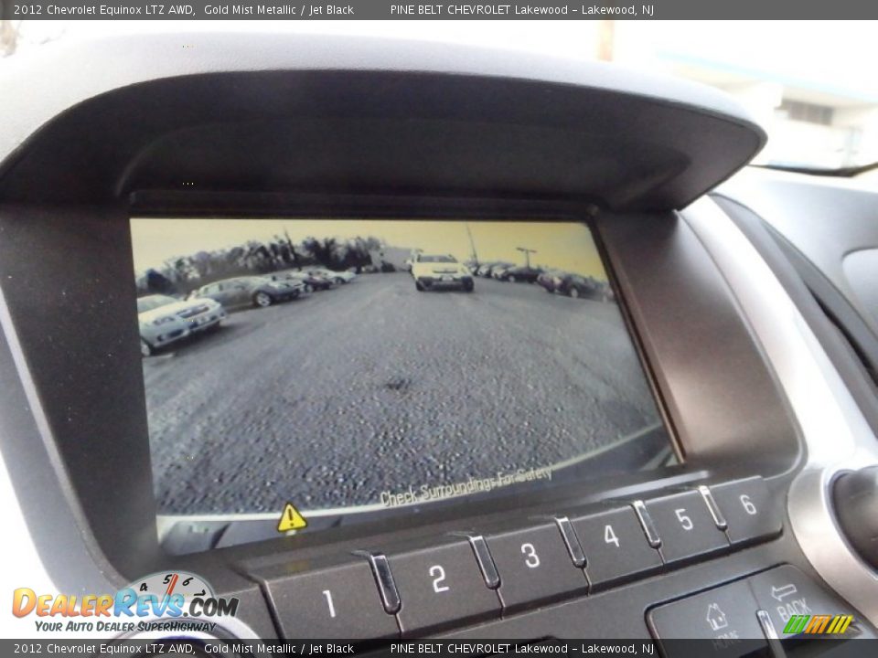 2012 Chevrolet Equinox LTZ AWD Gold Mist Metallic / Jet Black Photo #17