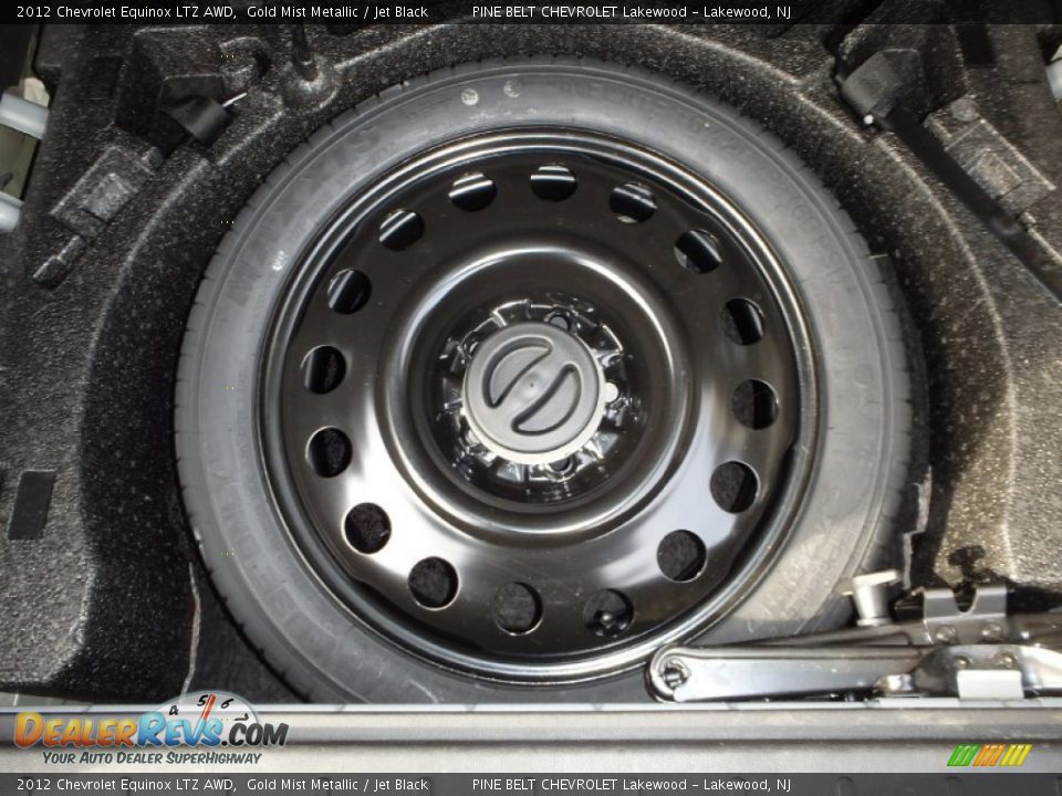2012 Chevrolet Equinox LTZ AWD Gold Mist Metallic / Jet Black Photo #19