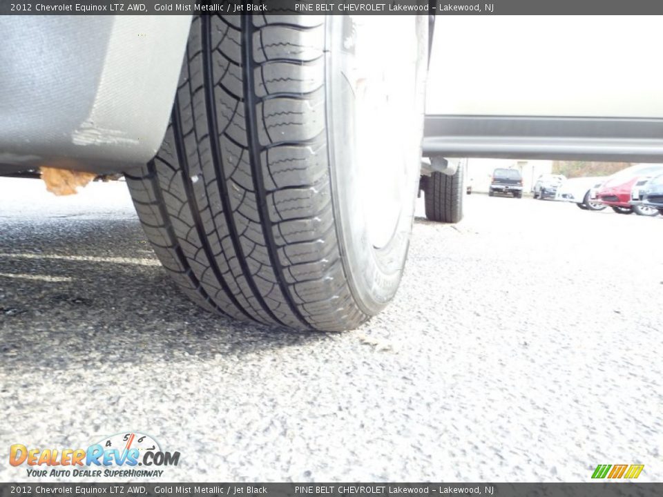 2012 Chevrolet Equinox LTZ AWD Gold Mist Metallic / Jet Black Photo #20