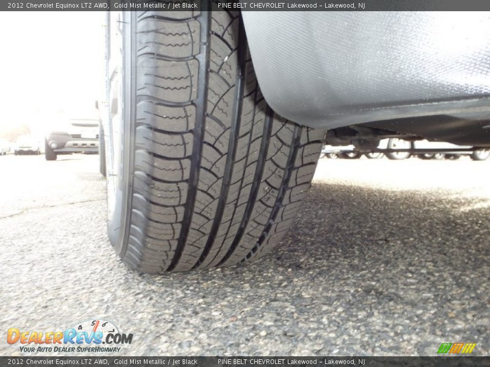 2012 Chevrolet Equinox LTZ AWD Gold Mist Metallic / Jet Black Photo #21