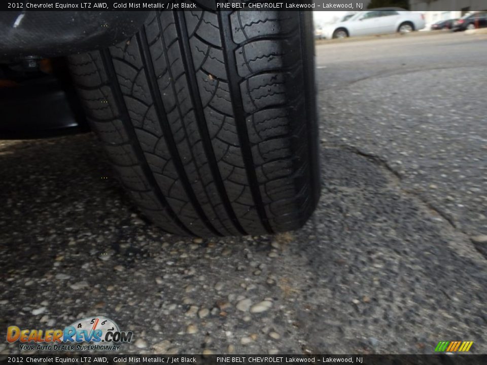 2012 Chevrolet Equinox LTZ AWD Gold Mist Metallic / Jet Black Photo #23