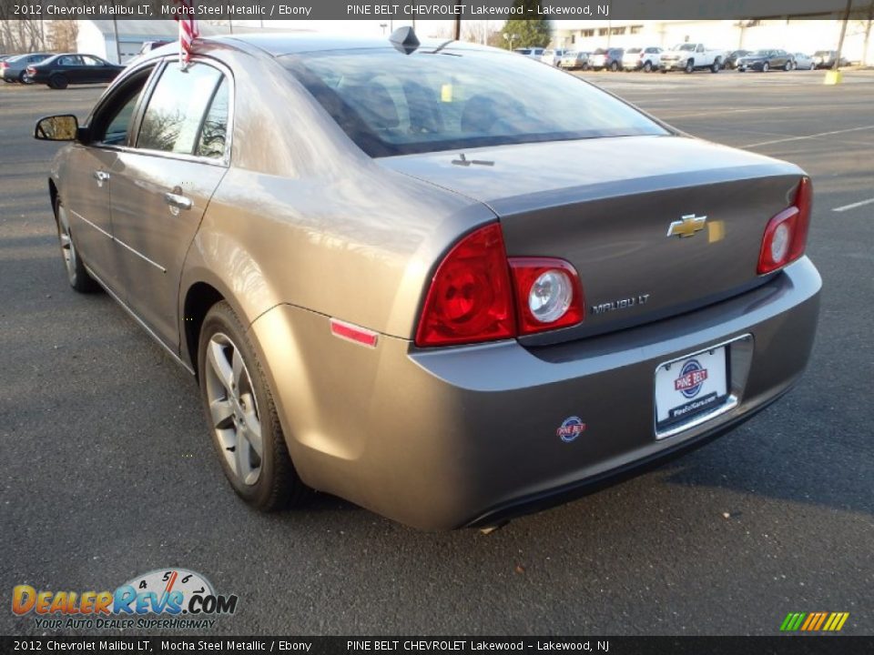 2012 Chevrolet Malibu LT Mocha Steel Metallic / Ebony Photo #9