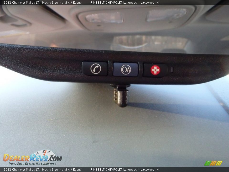2012 Chevrolet Malibu LT Mocha Steel Metallic / Ebony Photo #17