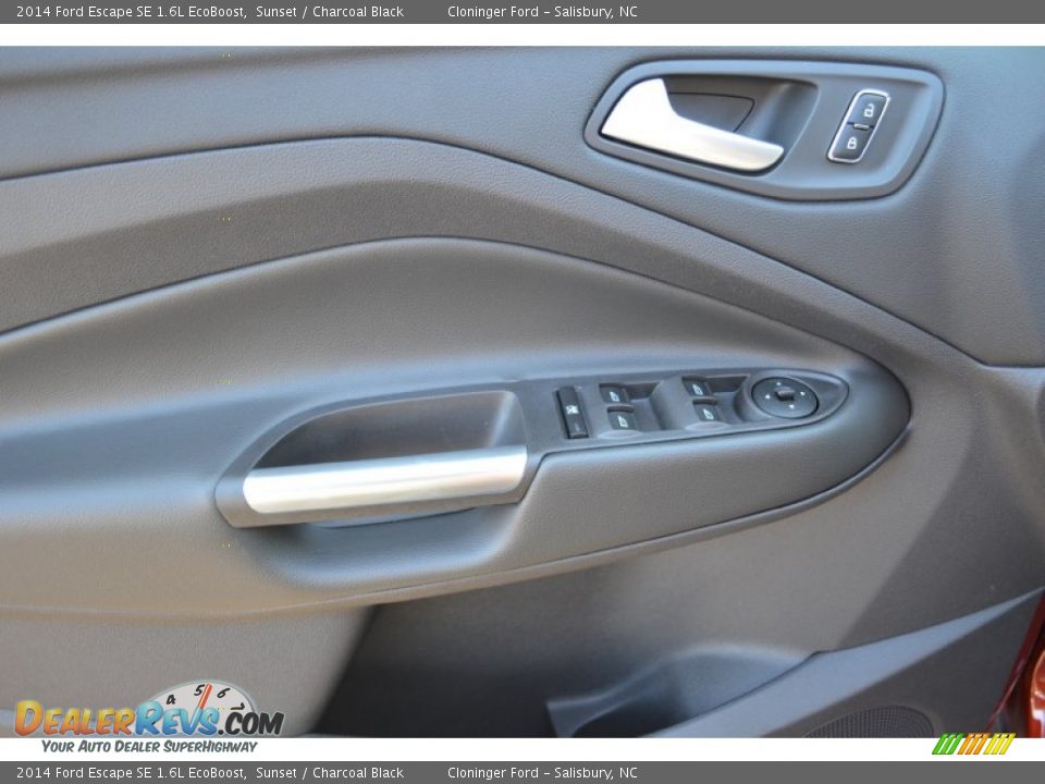 2014 Ford Escape SE 1.6L EcoBoost Sunset / Charcoal Black Photo #4