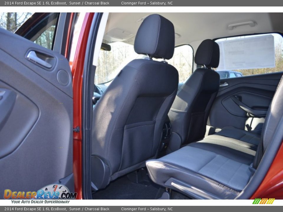 2014 Ford Escape SE 1.6L EcoBoost Sunset / Charcoal Black Photo #7