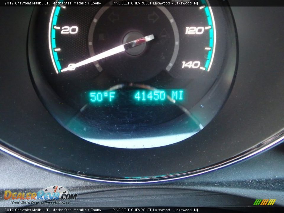 2012 Chevrolet Malibu LT Mocha Steel Metallic / Ebony Photo #25