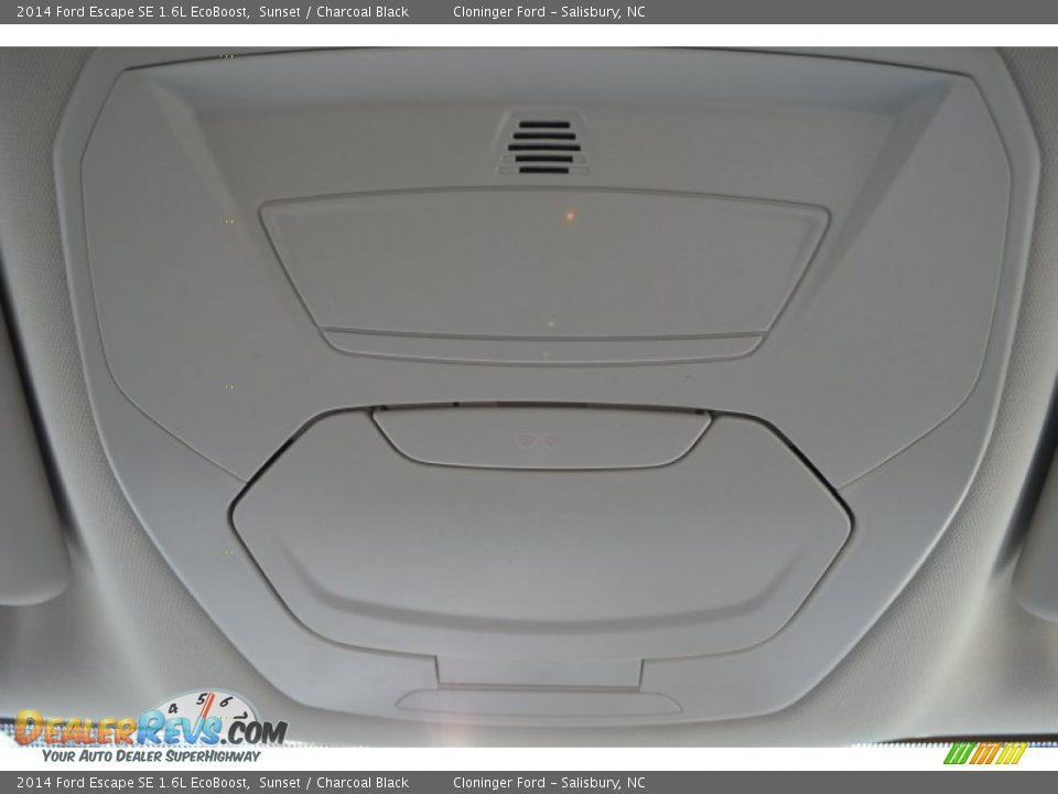 2014 Ford Escape SE 1.6L EcoBoost Sunset / Charcoal Black Photo #21