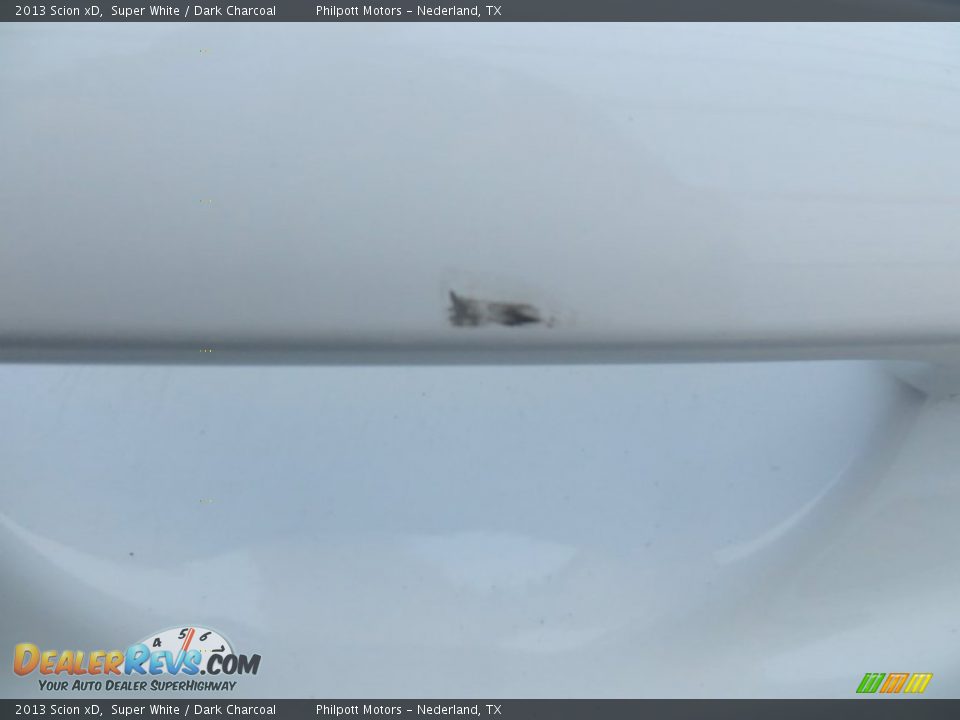 2013 Scion xD Super White / Dark Charcoal Photo #16