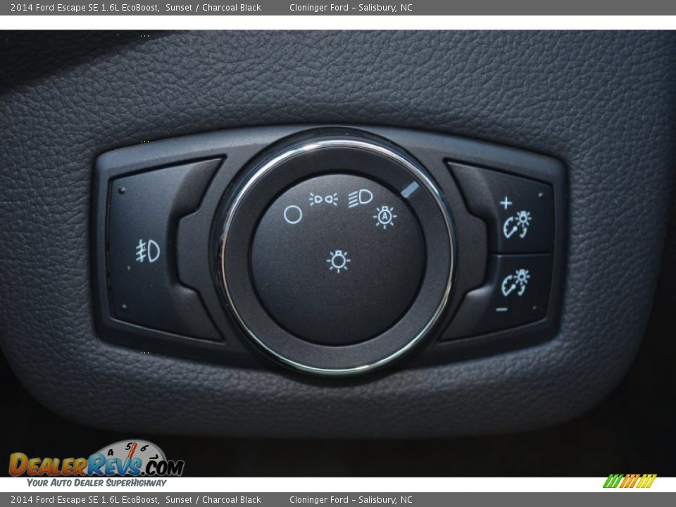 2014 Ford Escape SE 1.6L EcoBoost Sunset / Charcoal Black Photo #25
