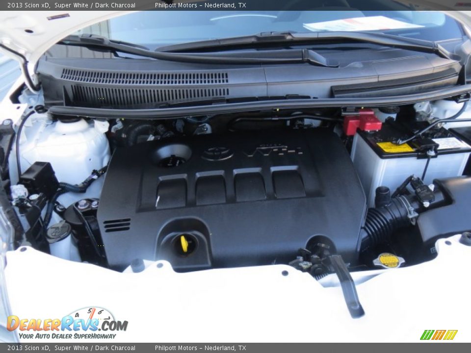 2013 Scion xD Super White / Dark Charcoal Photo #20