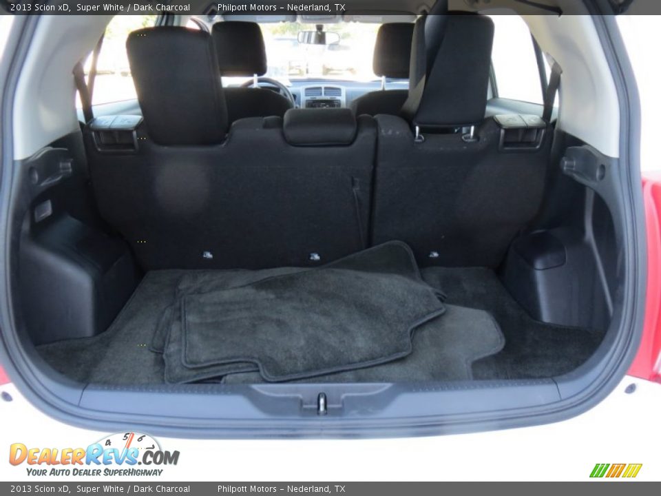 2013 Scion xD Super White / Dark Charcoal Photo #27