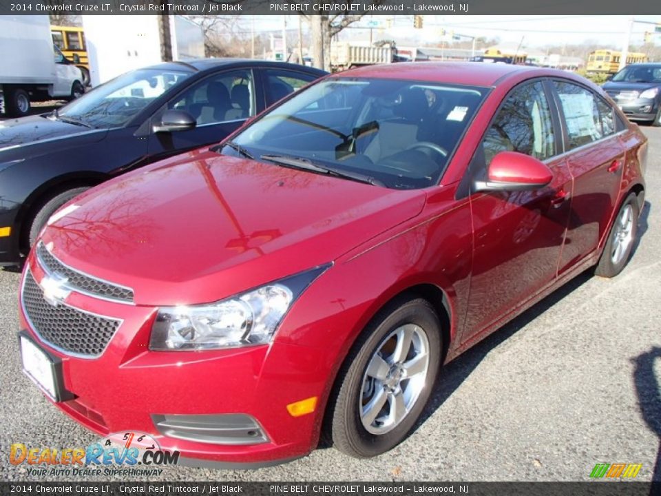 2014 Chevrolet Cruze LT Crystal Red Tintcoat / Jet Black Photo #1