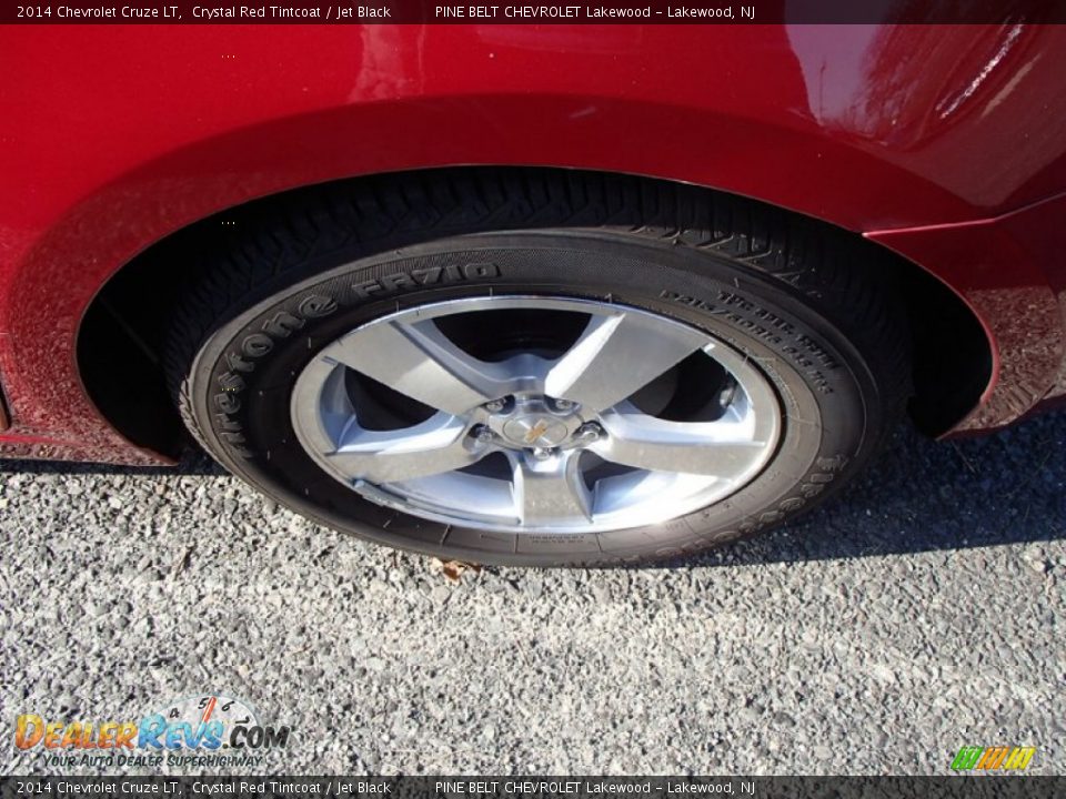 2014 Chevrolet Cruze LT Crystal Red Tintcoat / Jet Black Photo #3