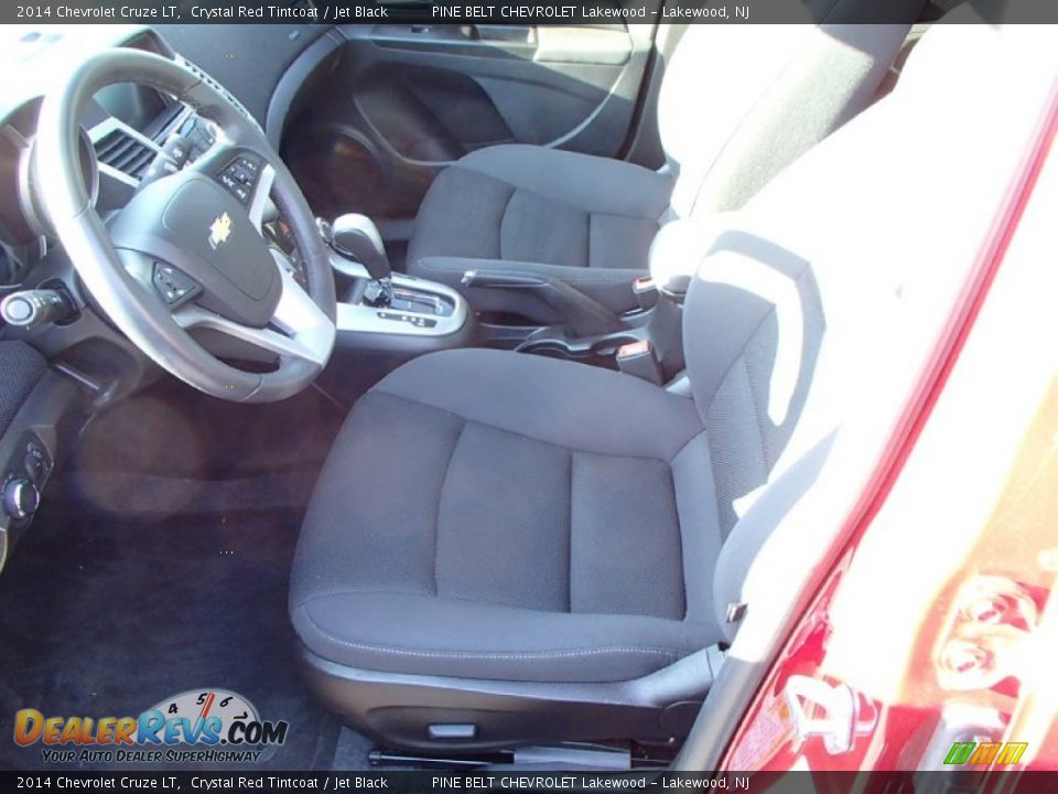 2014 Chevrolet Cruze LT Crystal Red Tintcoat / Jet Black Photo #4