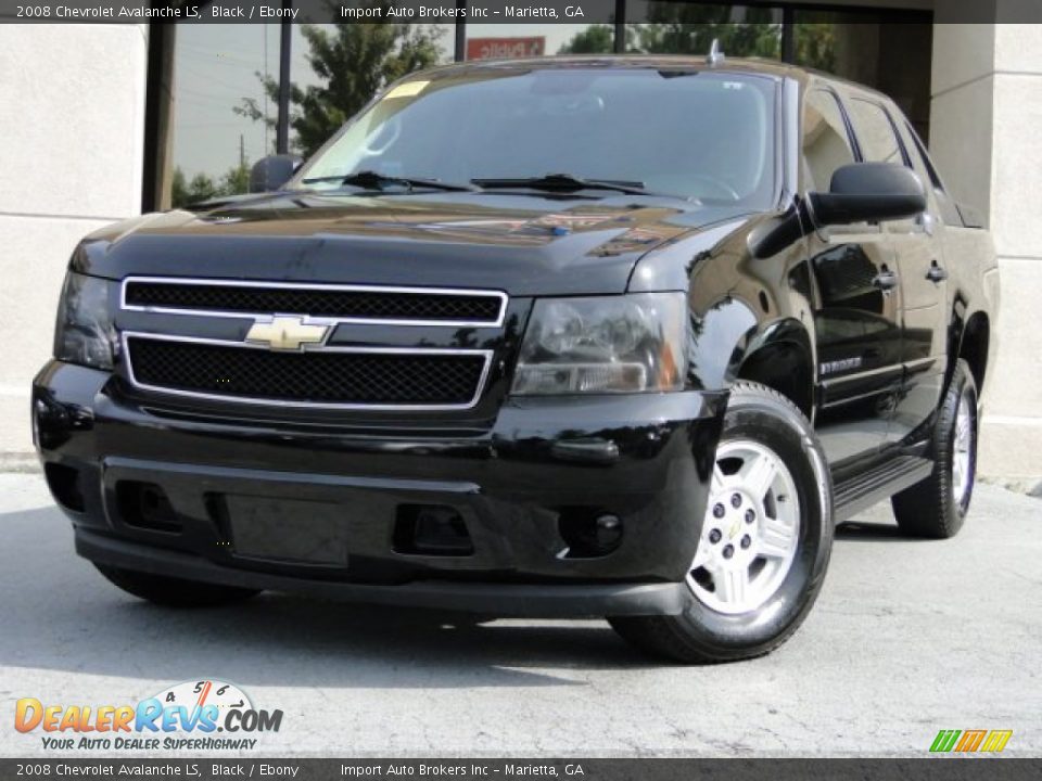 2008 Chevrolet Avalanche LS Black / Ebony Photo #1